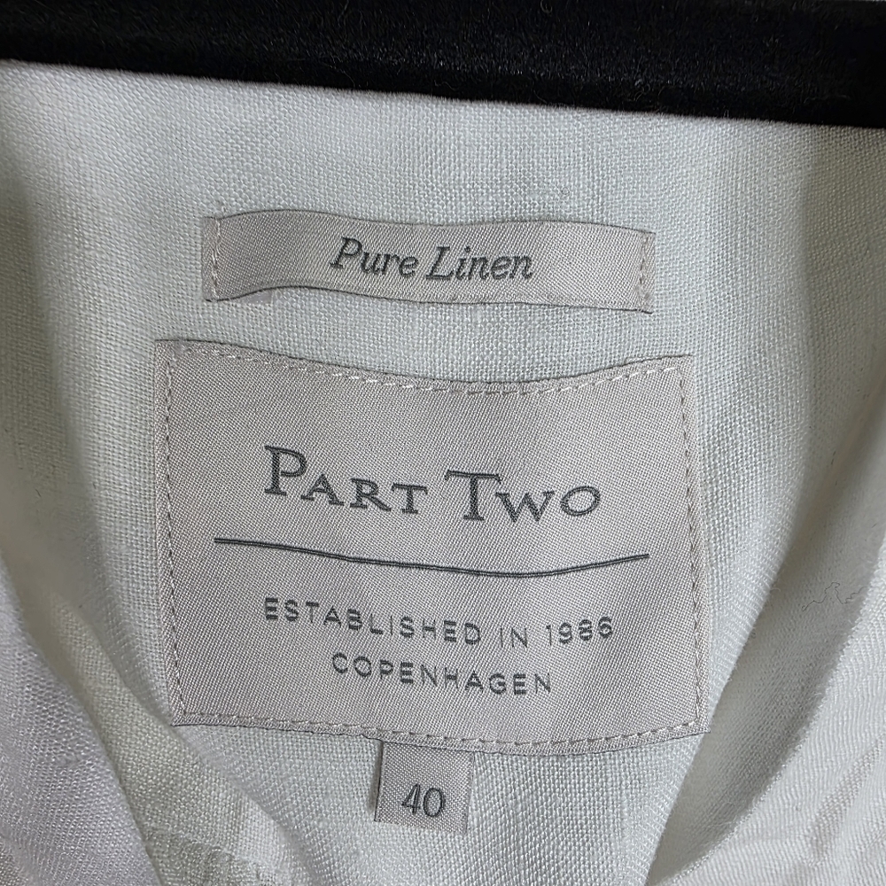 Women's White Blouse - Picture 7 of 9